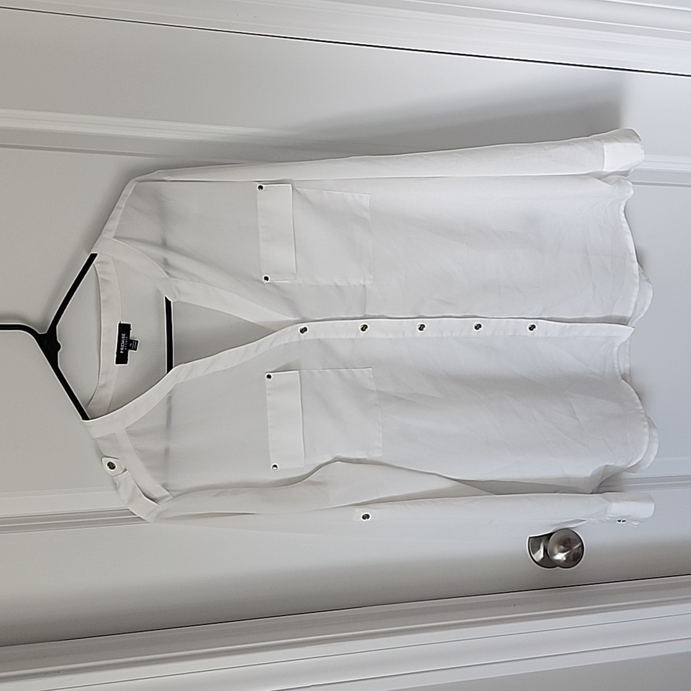 White Work Blouse